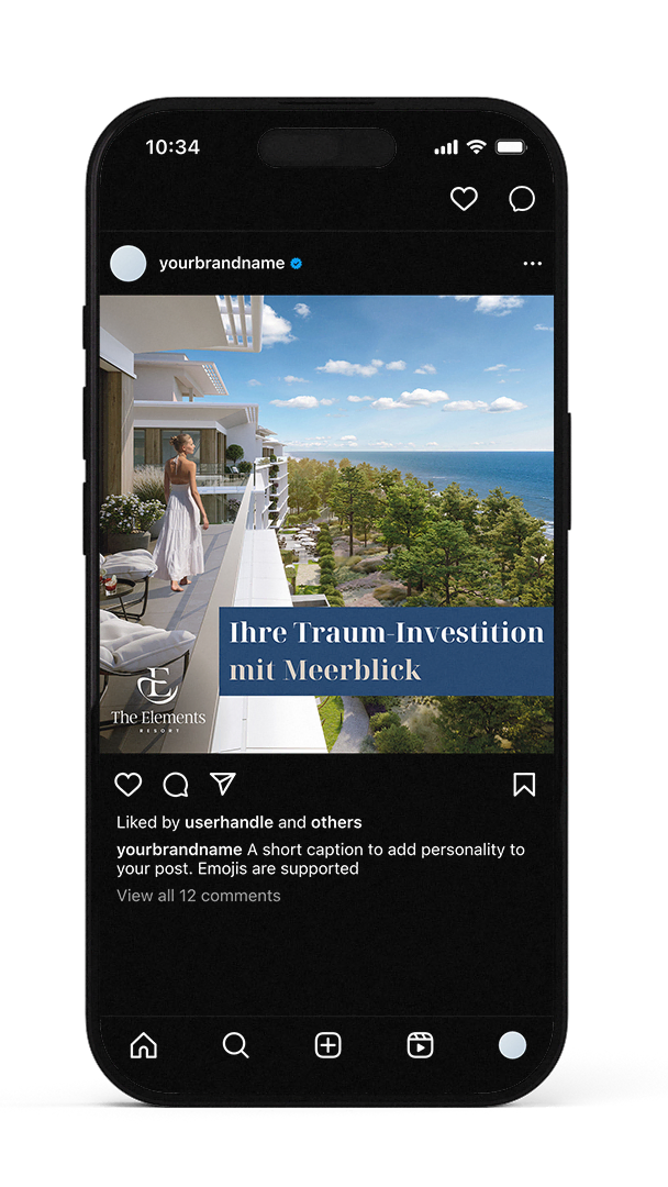 Grafik zum Mikrotargeting für Luxusimmobilien